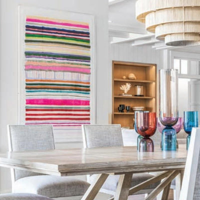 Colorful Prints Inspire Home Design in Naples