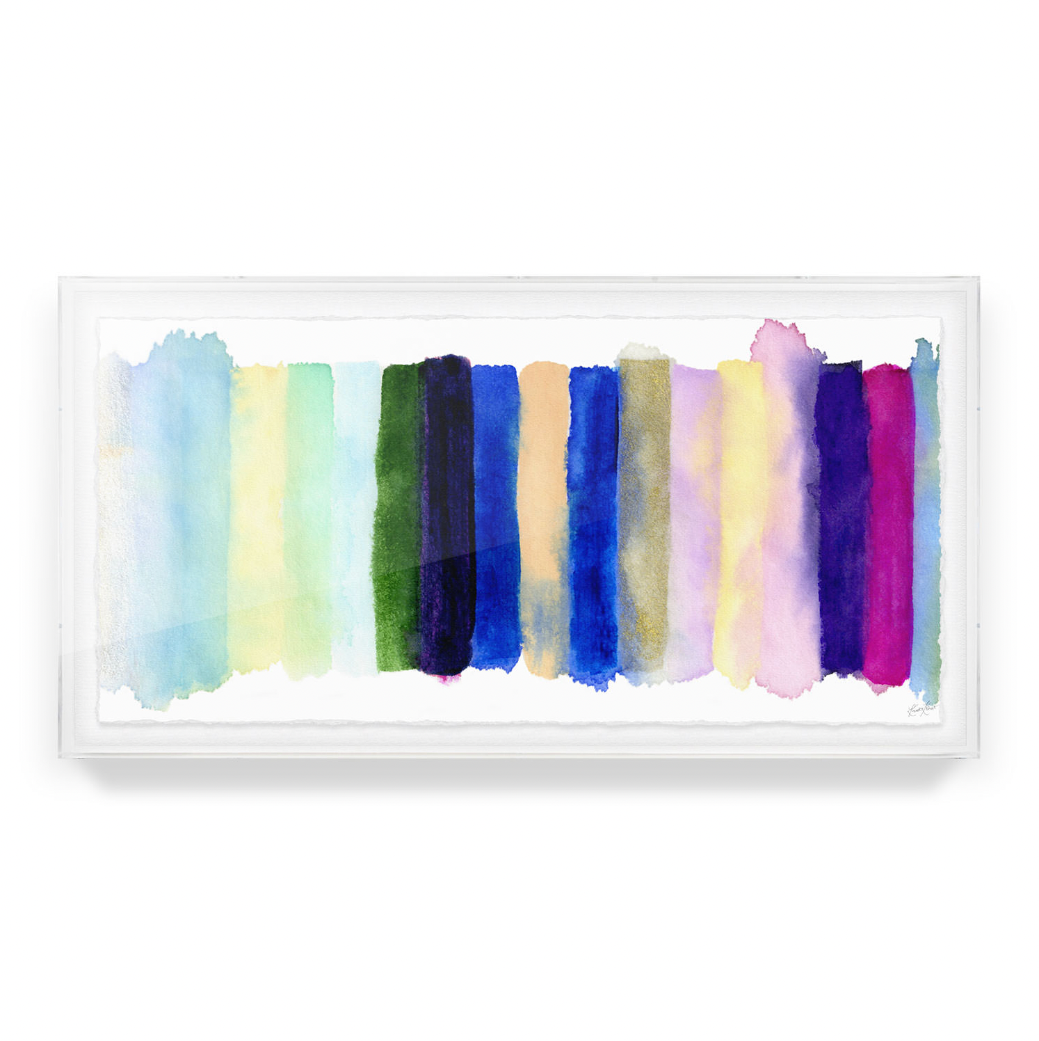 Radiant Stripe #2 Framed Art Print