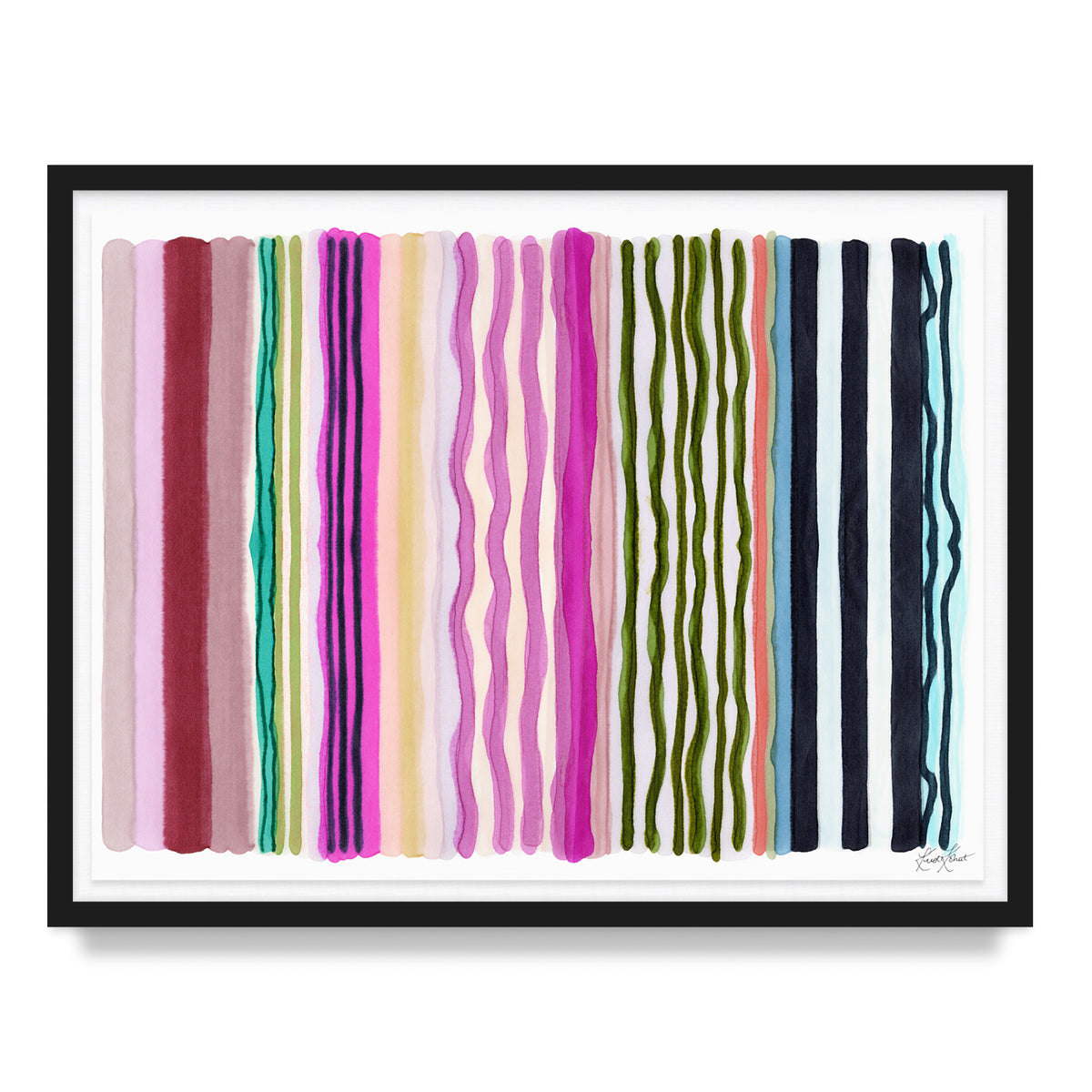 Chromatic Beat #3 Framed Art Print