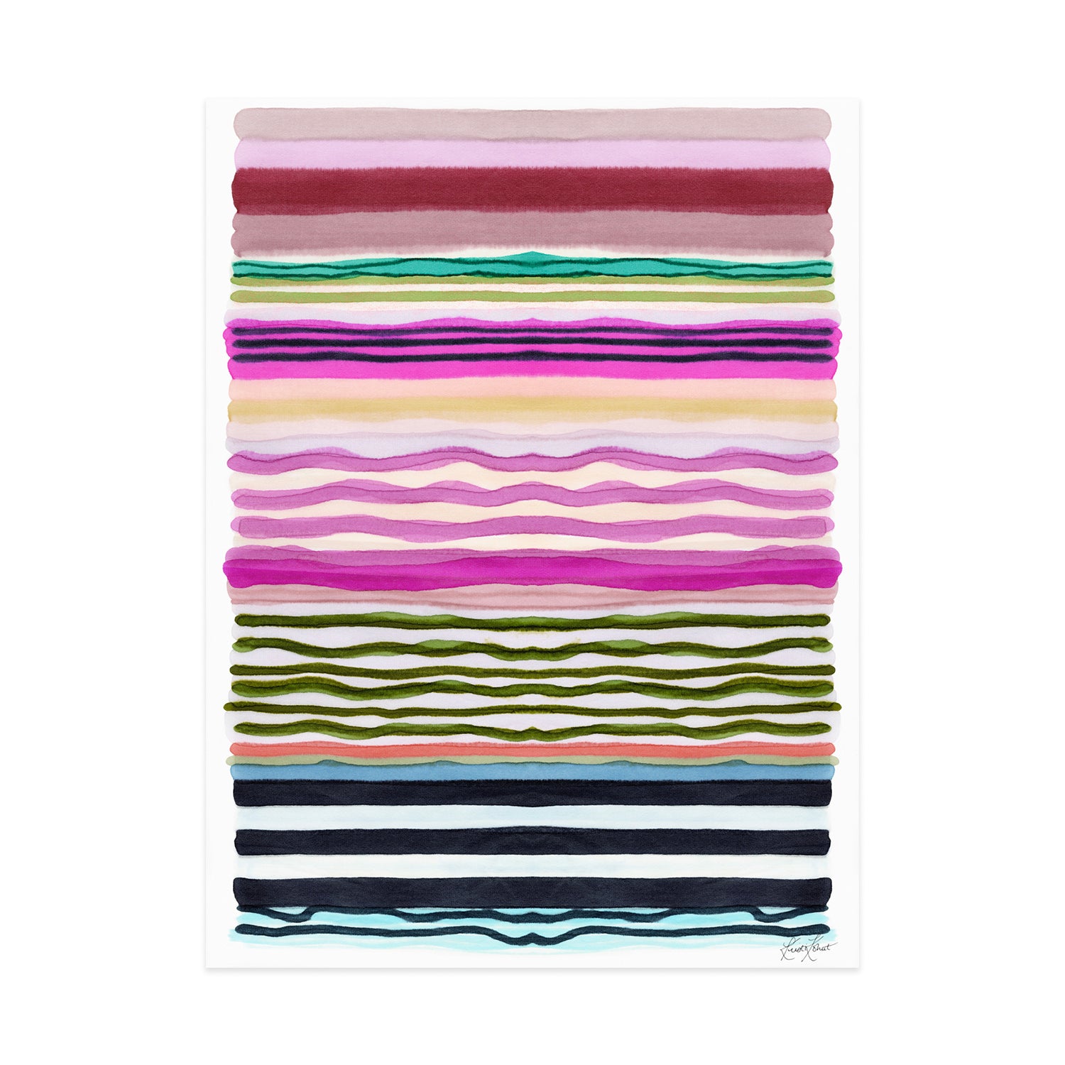 Chromatic Beat #3 Framed Art Print