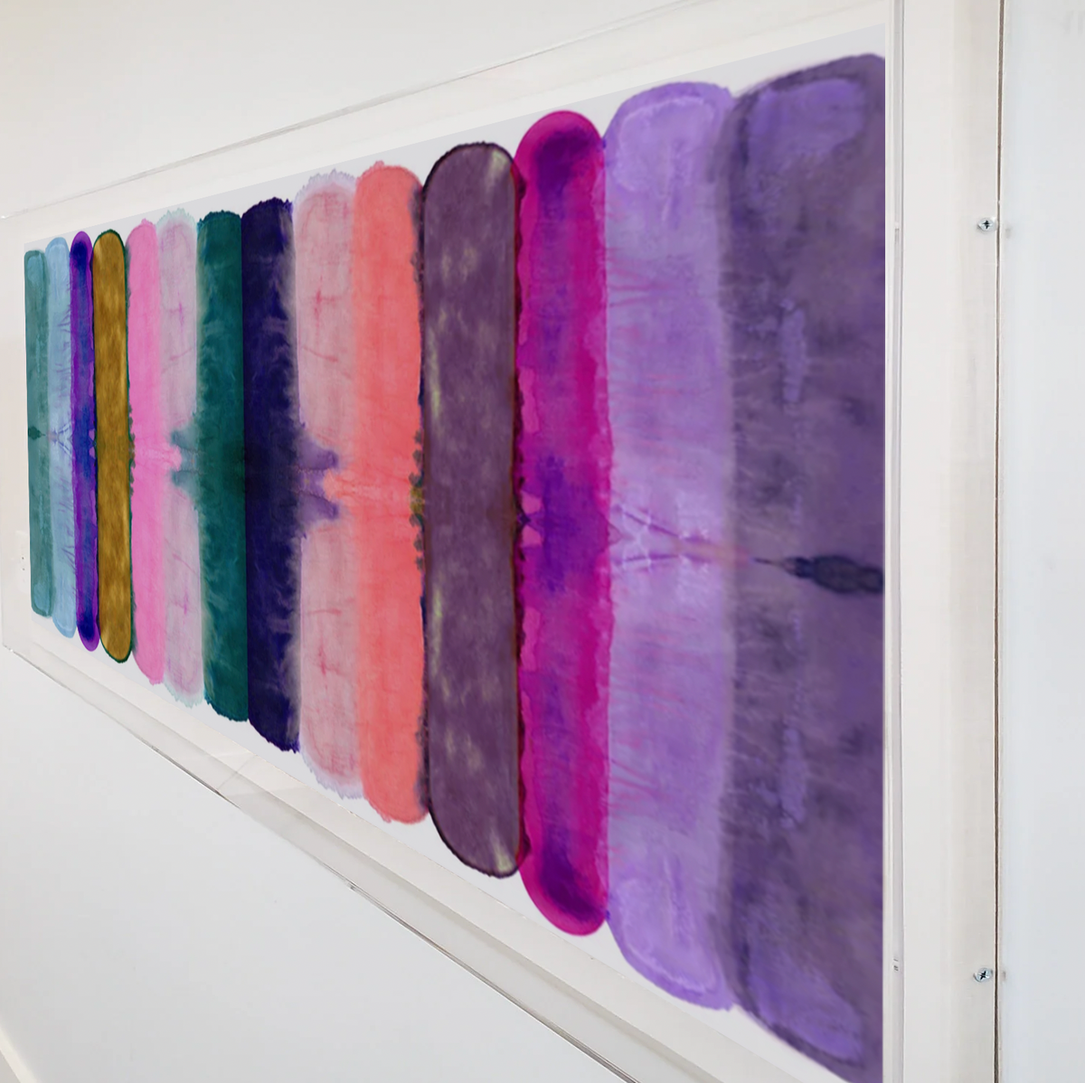 Framed in museum-quality lucite