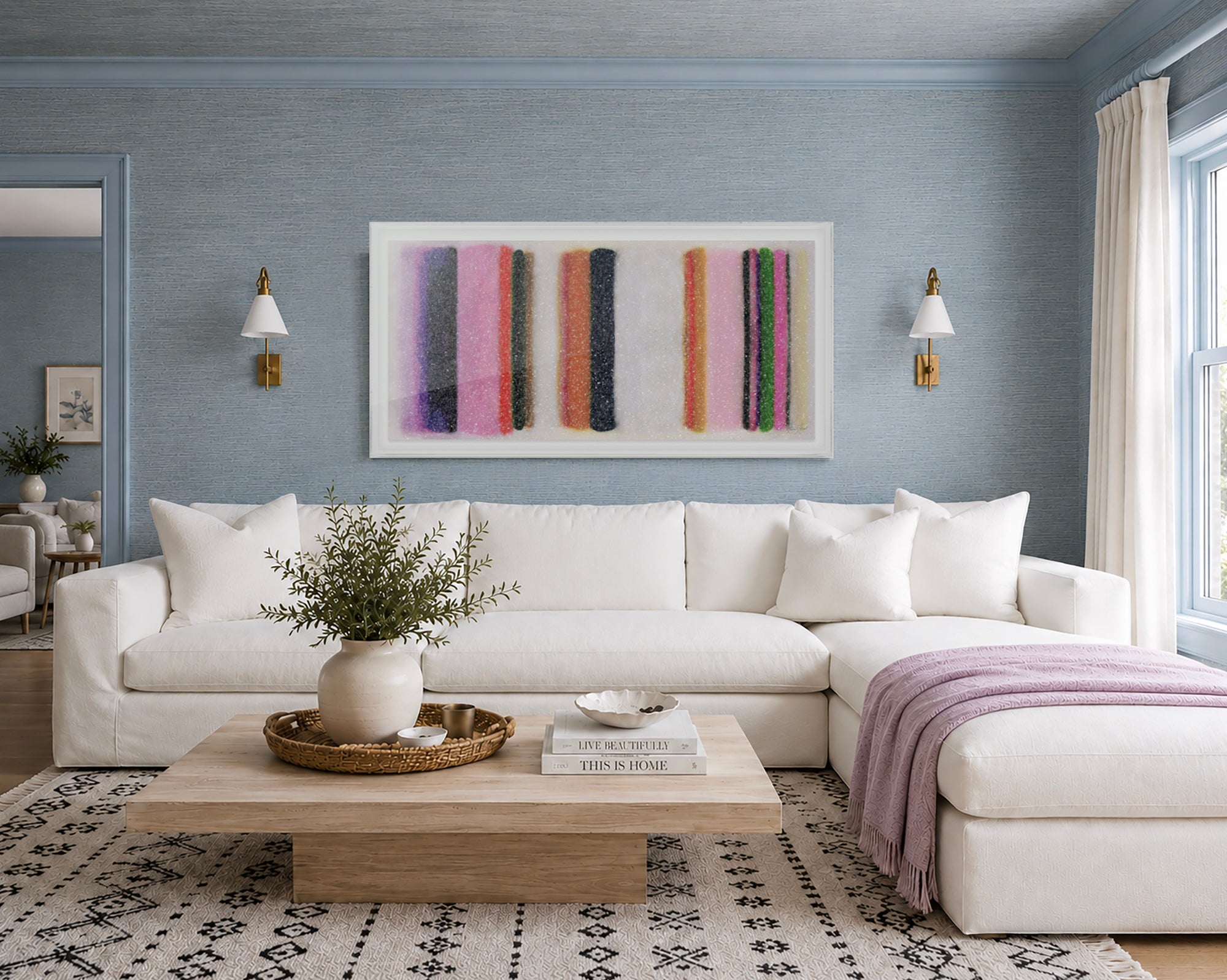 Beauty Inside Embellished Print