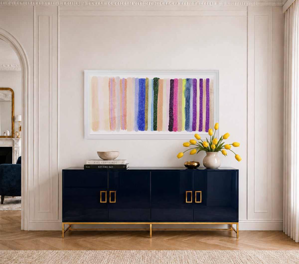 Live Vibrantly Embellished Print