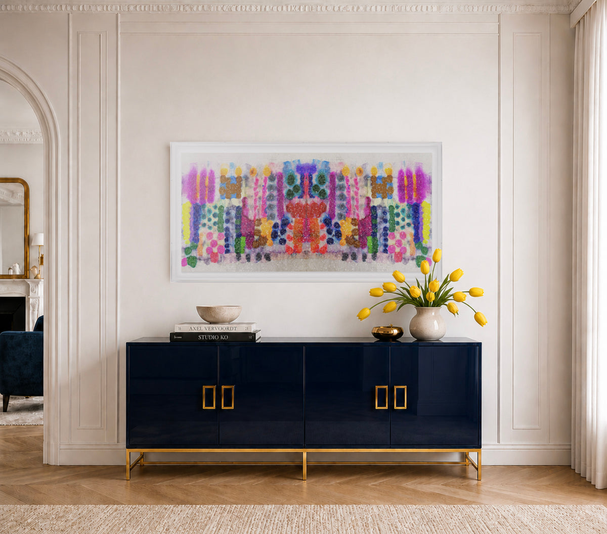 Color Tradition Embellished Print
