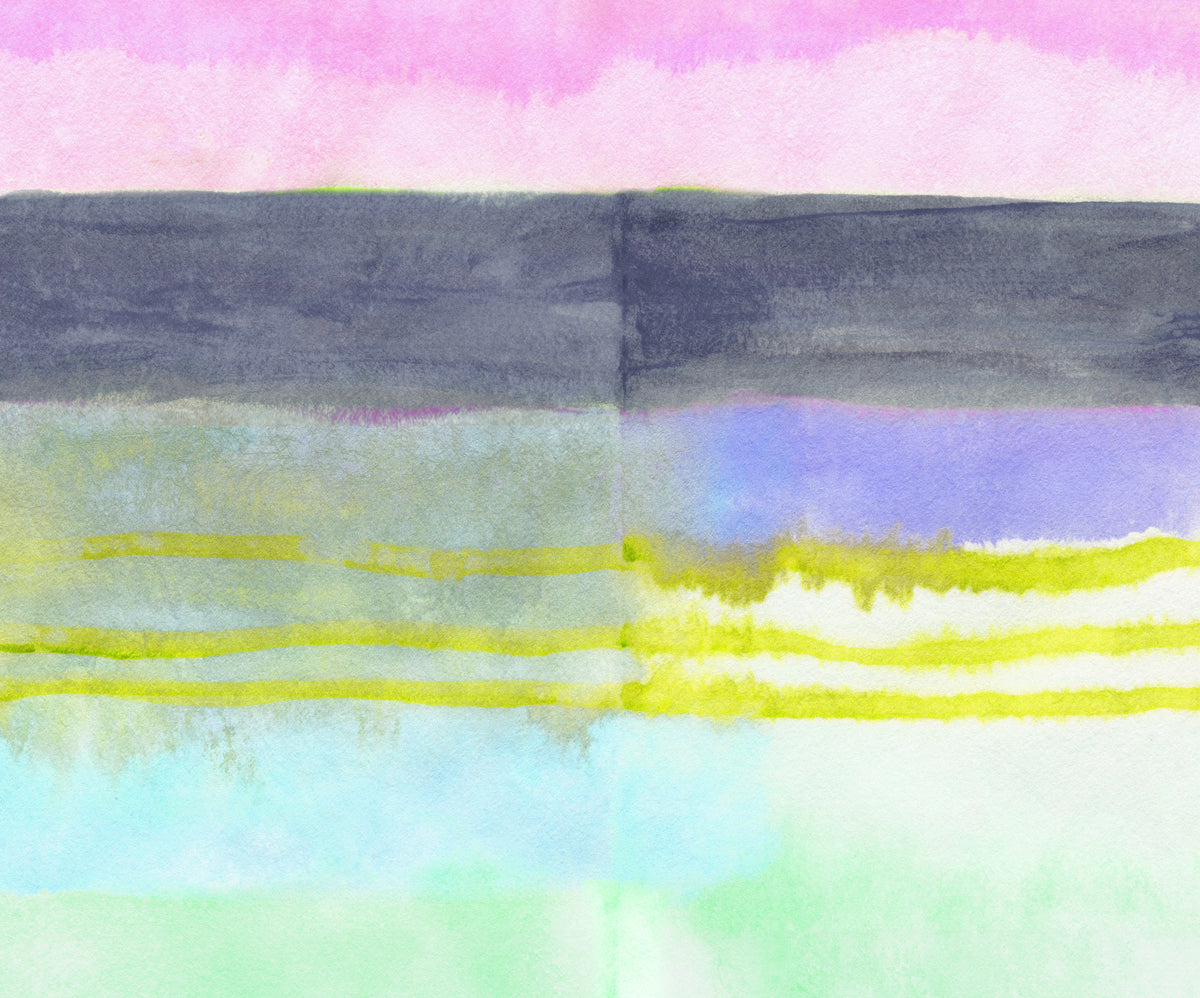 Spring Stripes #2 Framed Fine Art Print