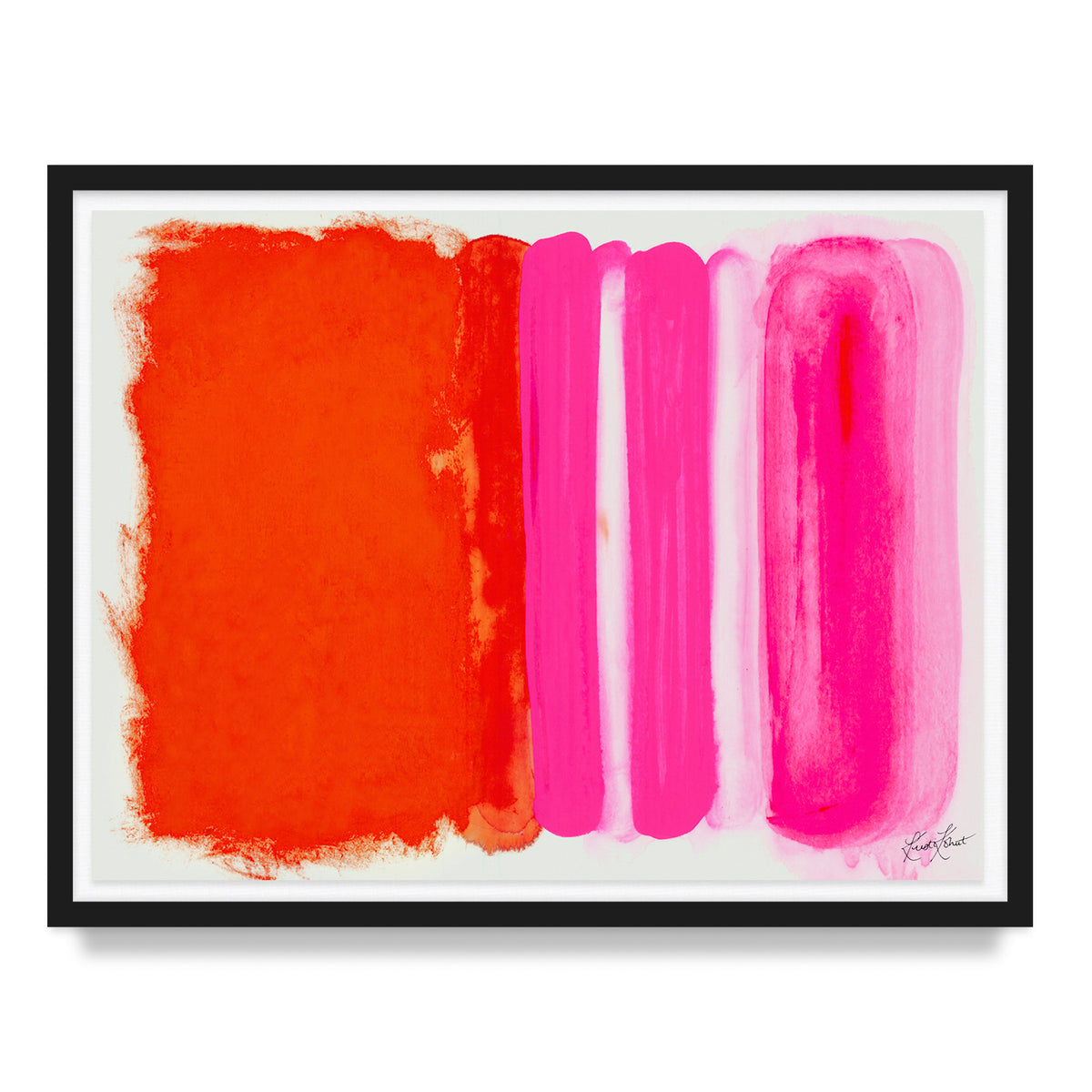 Be Vibrant Framed Fine Art Print