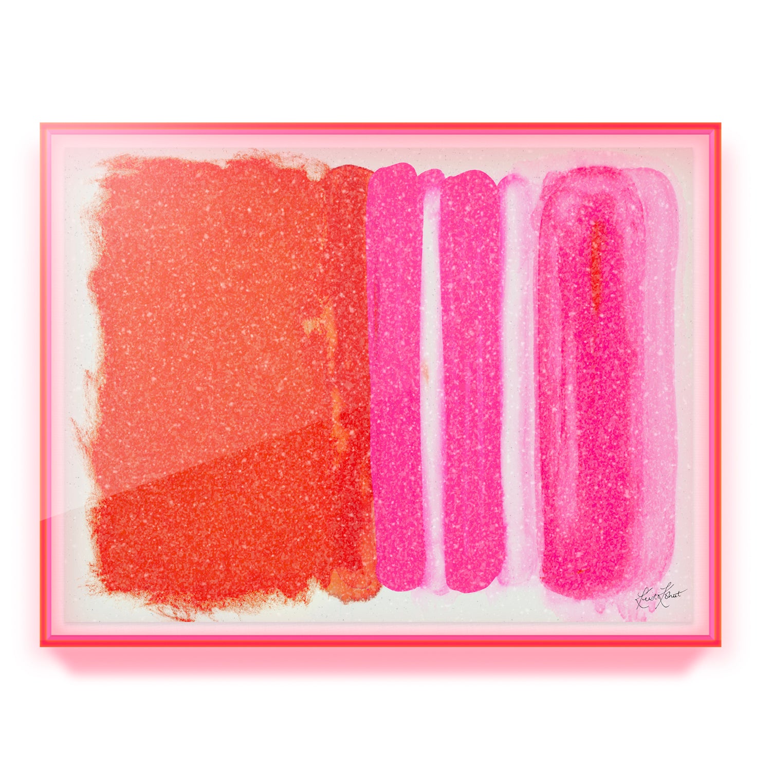 Be Vibrant Embellished Fine Art Print