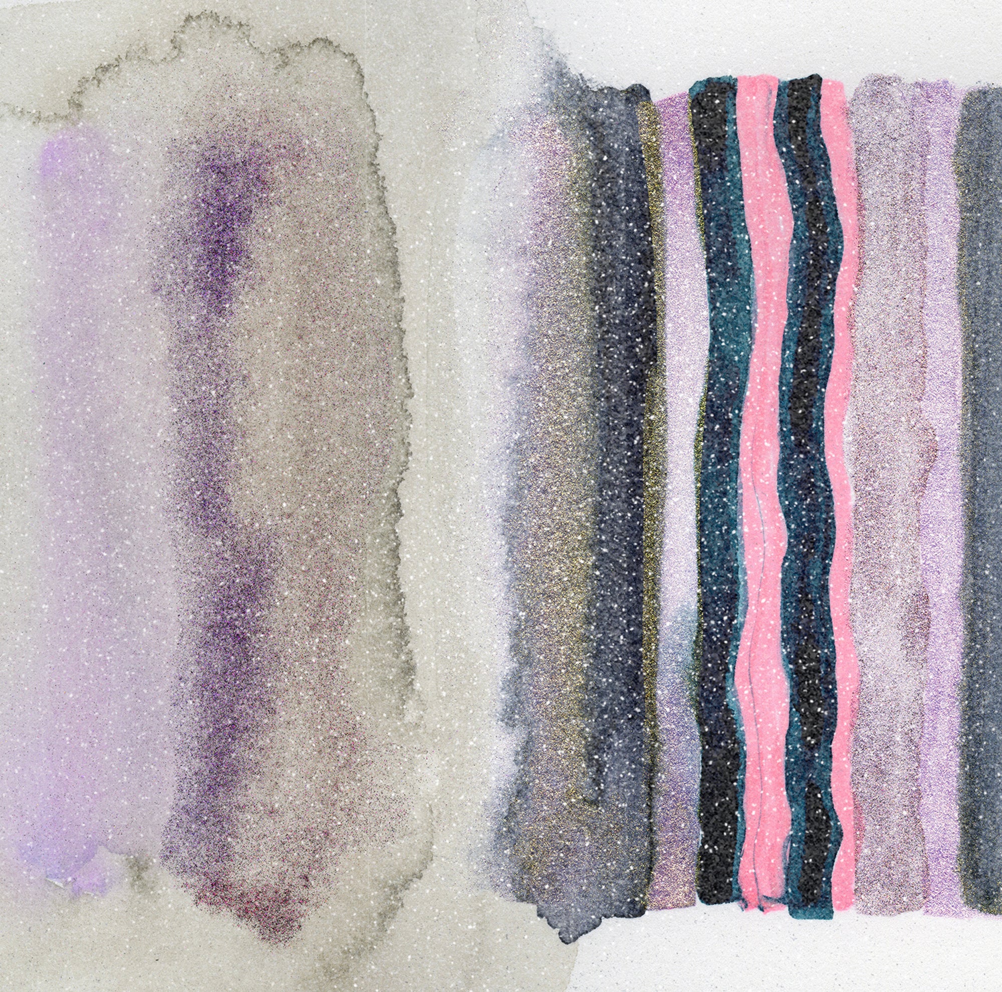 Opalite Dawn 2 Embellished Print