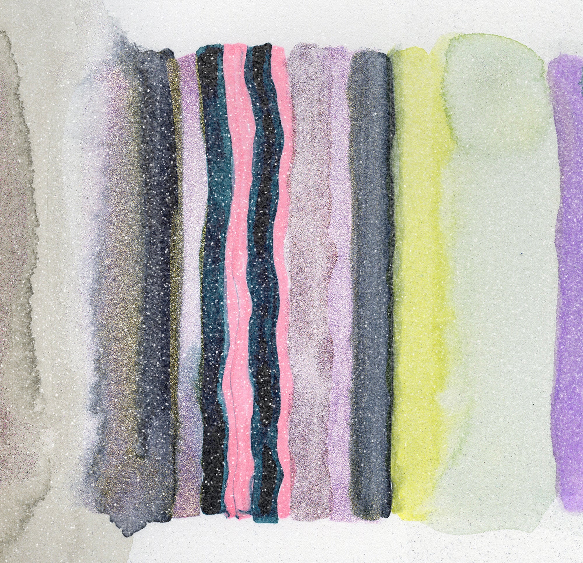Opalite Dawn 2 Embellished Print