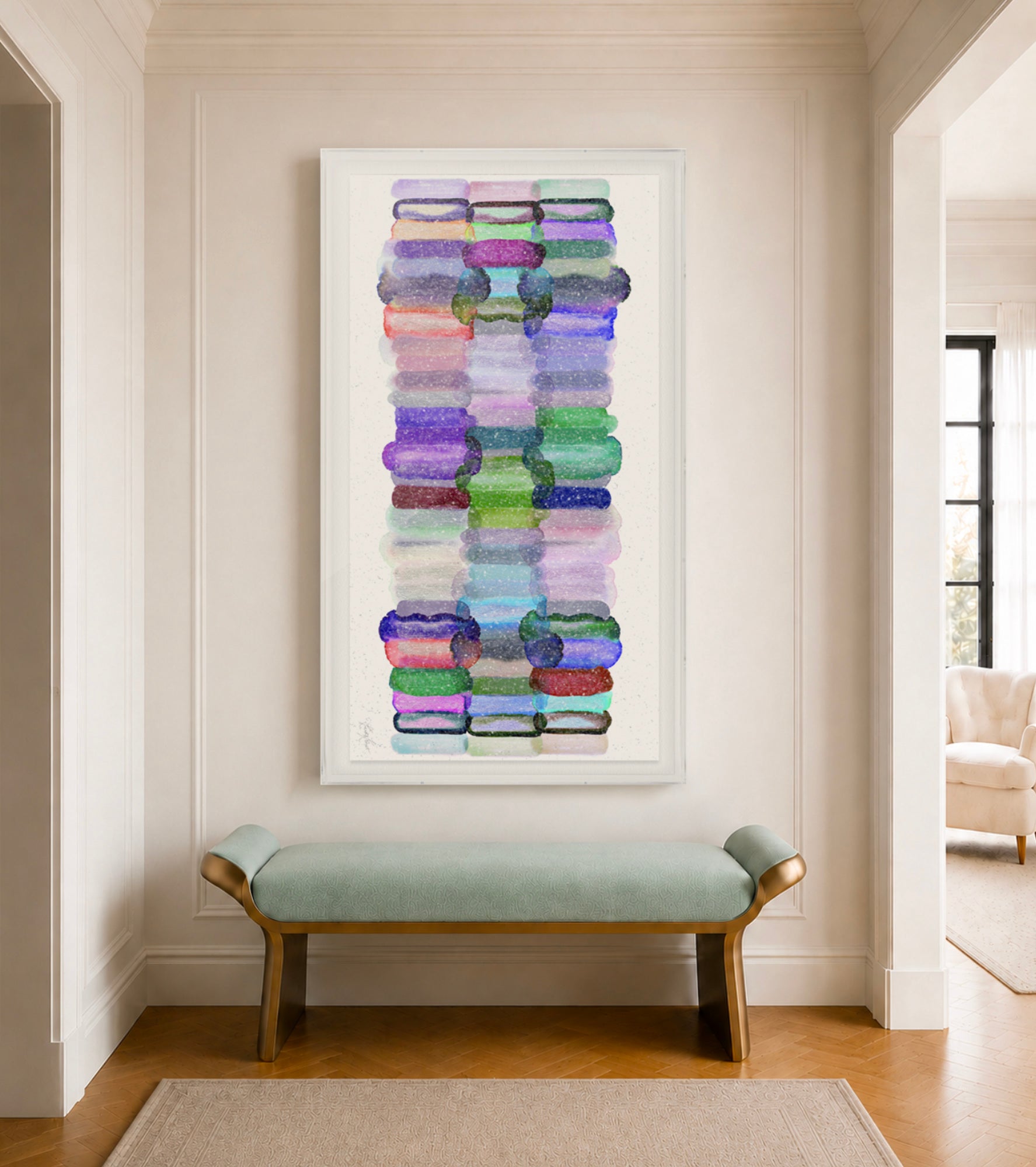 Sweet Symphony Embellished Print