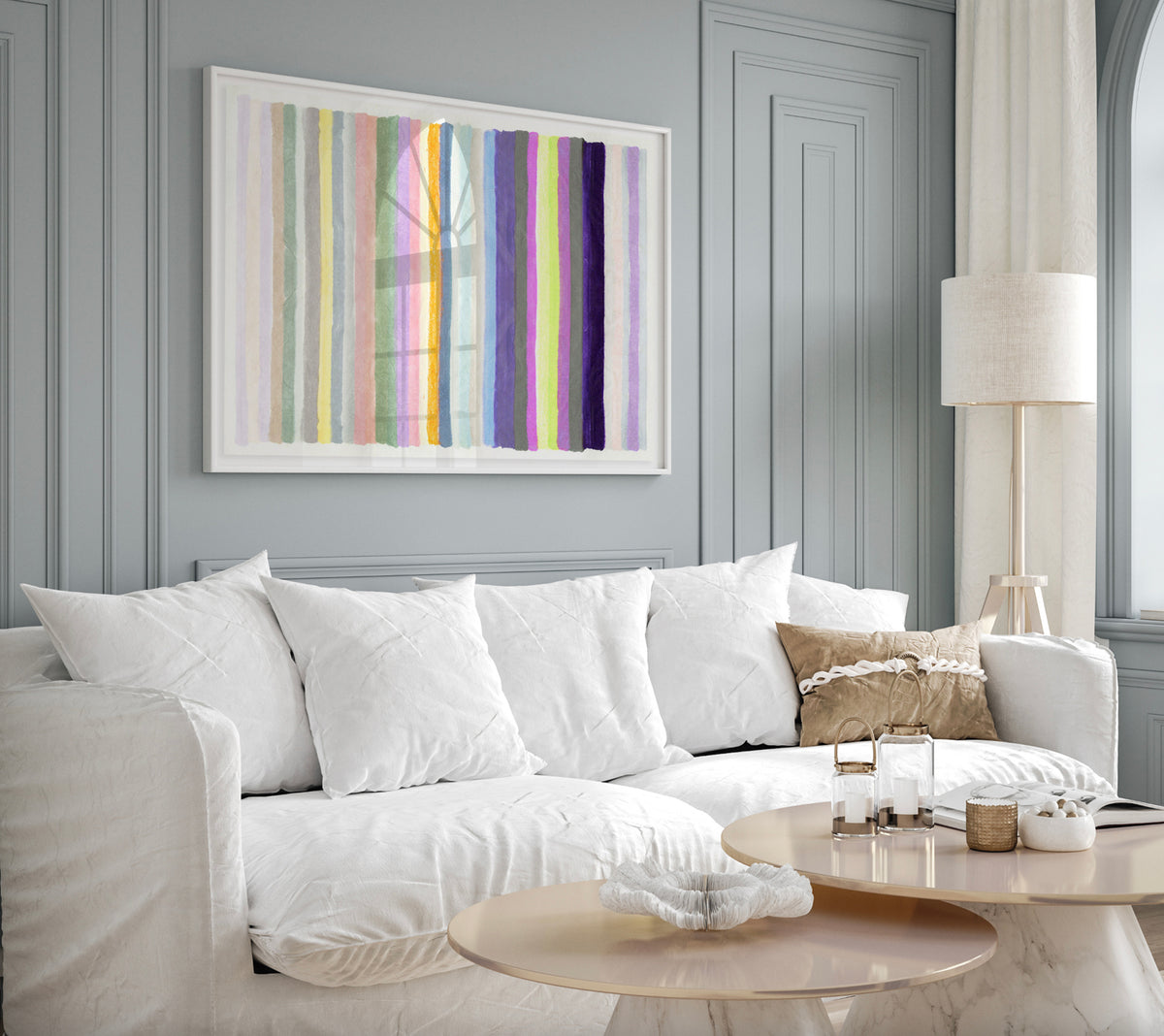 Chromatic Harmony #11 Framed Art Print