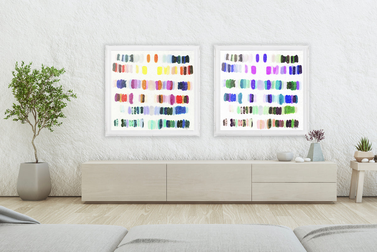 Heavenly Palette 2 #2 Embellished Print