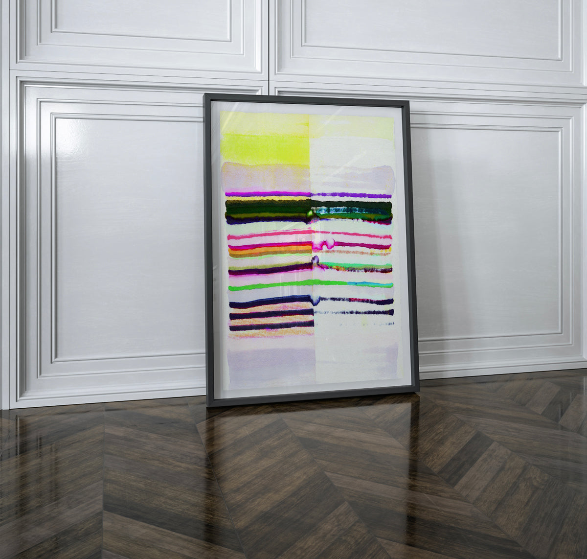 Sailing Stripes 3 Framed Art Print