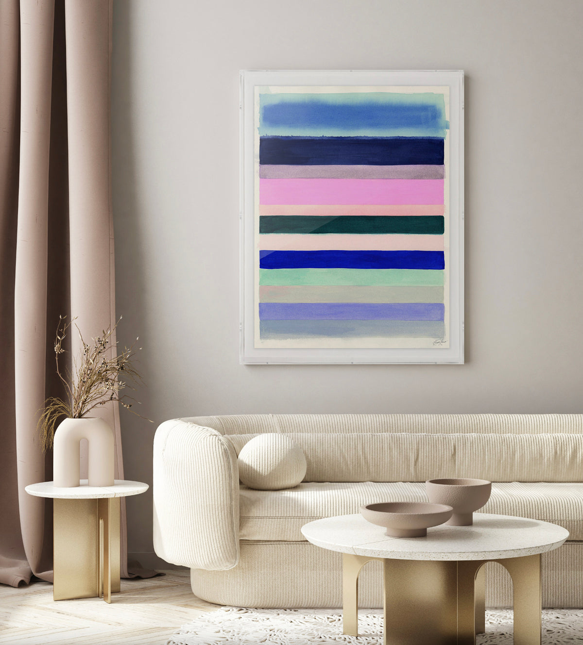 Spring Love Framed Art Print