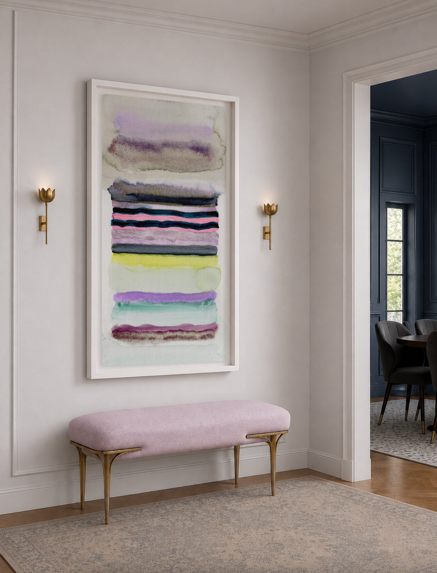 Opalite Dawn #2 Framed Art Print