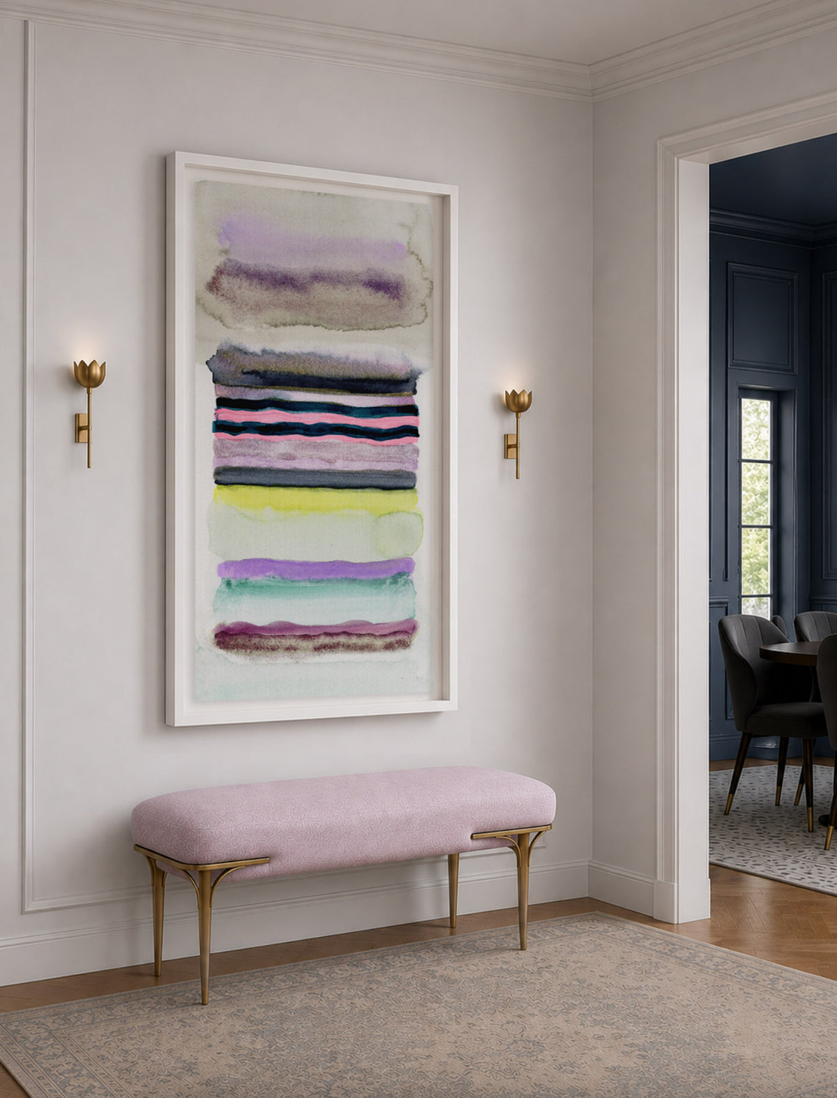 Opalite Dawn #2 Framed Art Print