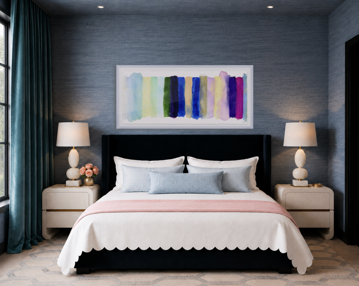 Radiant Stripe #2 Framed Art Print
