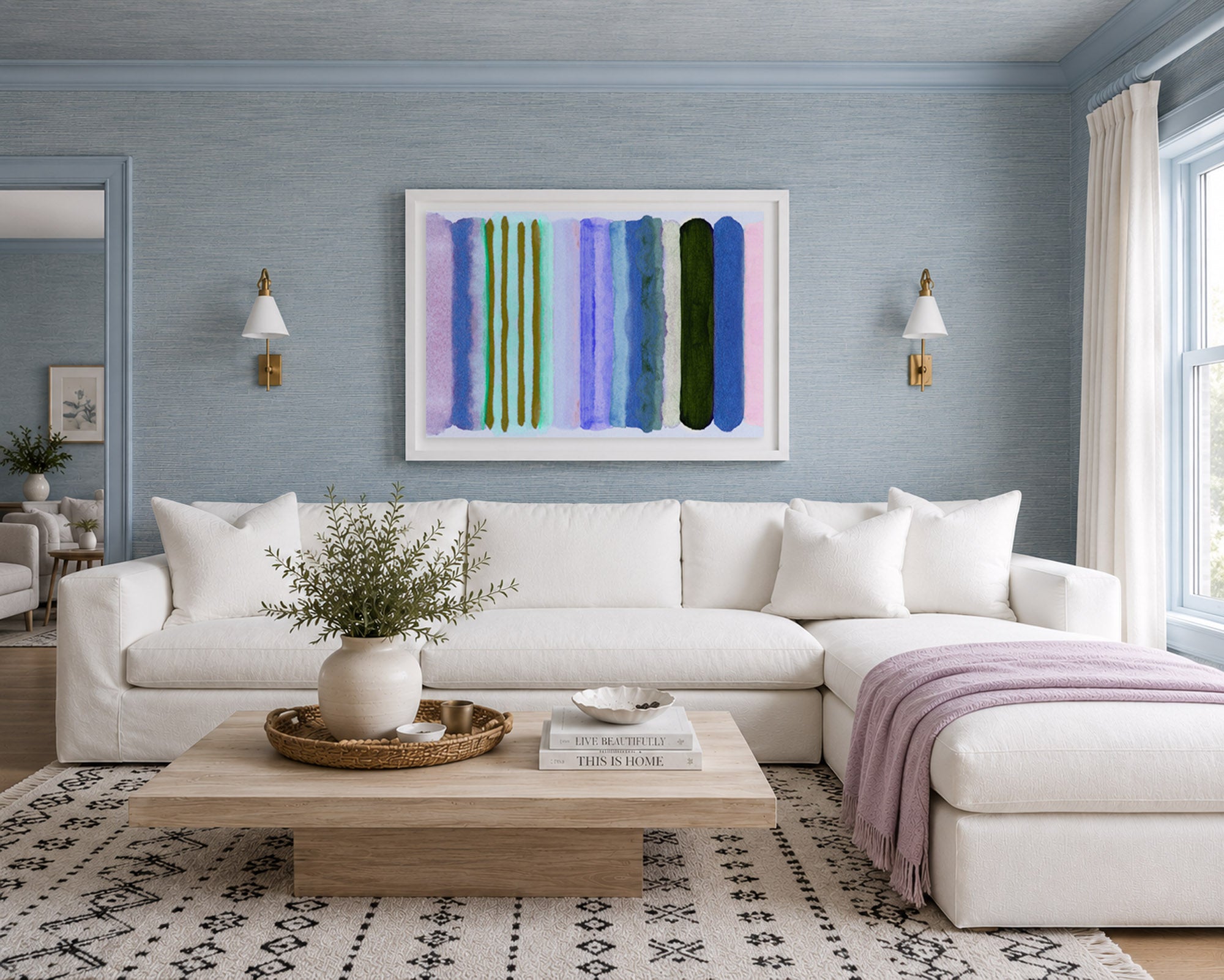 Be the Change Framed Art Print