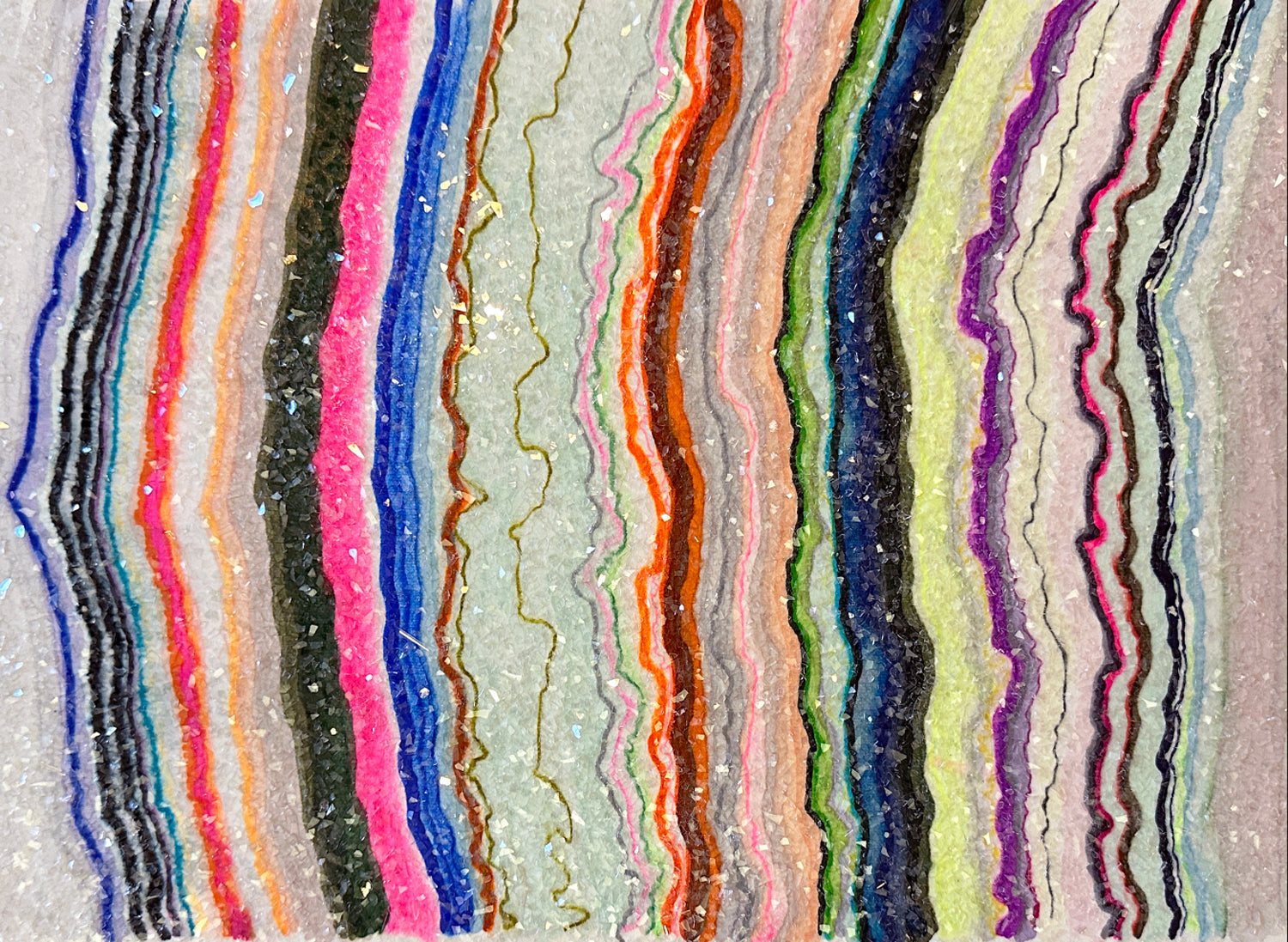 SYMPHONIC ATLAS LINEAR Original Artwork | Original Art by artist Kristi Kohut