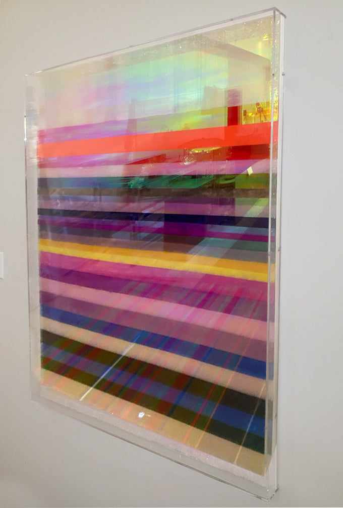 Chromatic Stripe #47 - Original Artwork | Original Art by artist Kristi Kohut