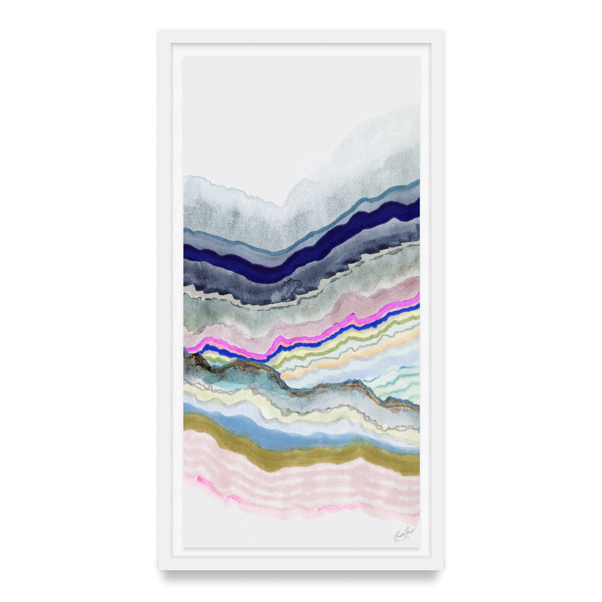 Chromatic Wonder Framed Fine Art Print