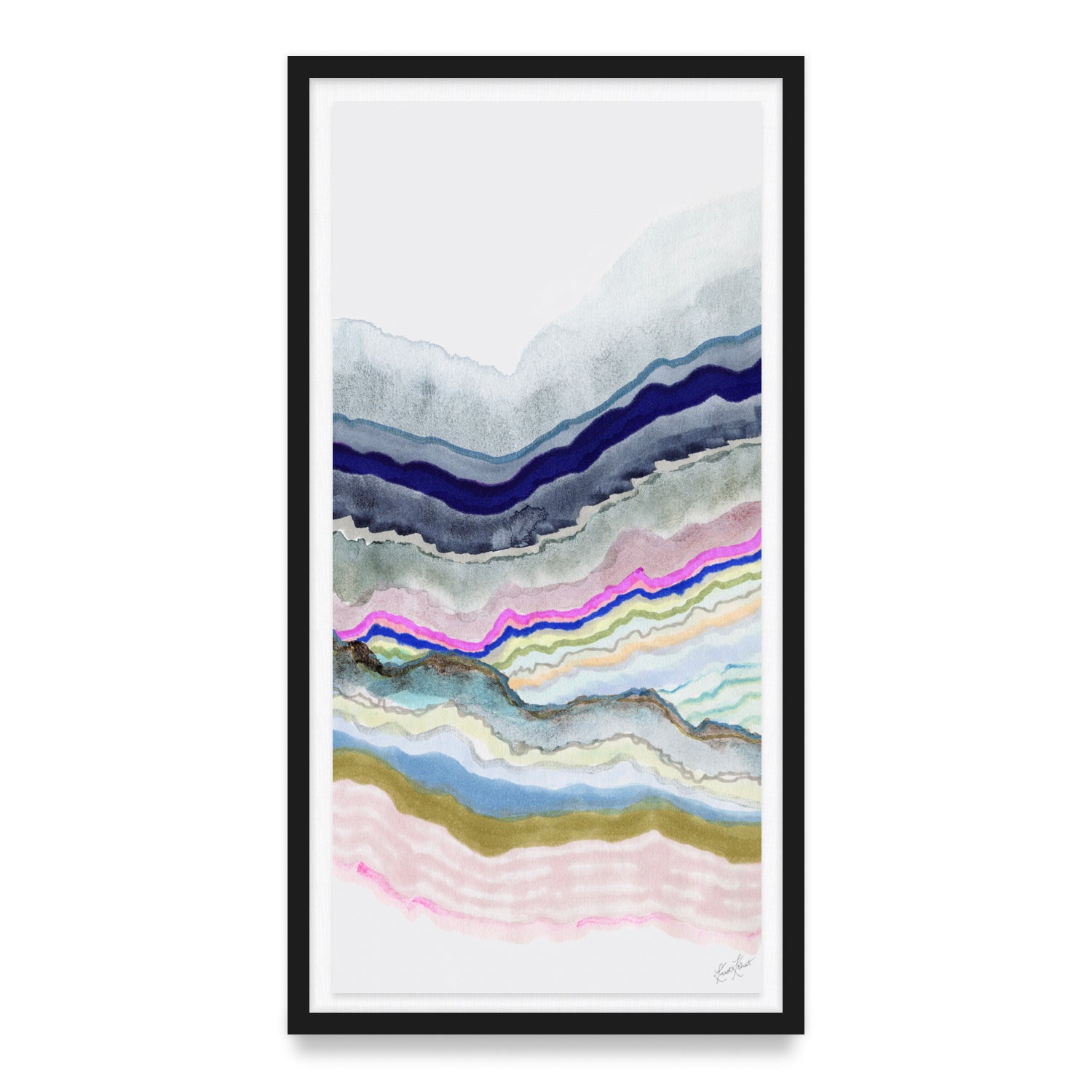 Chromatic Wonder Framed Fine Art Print