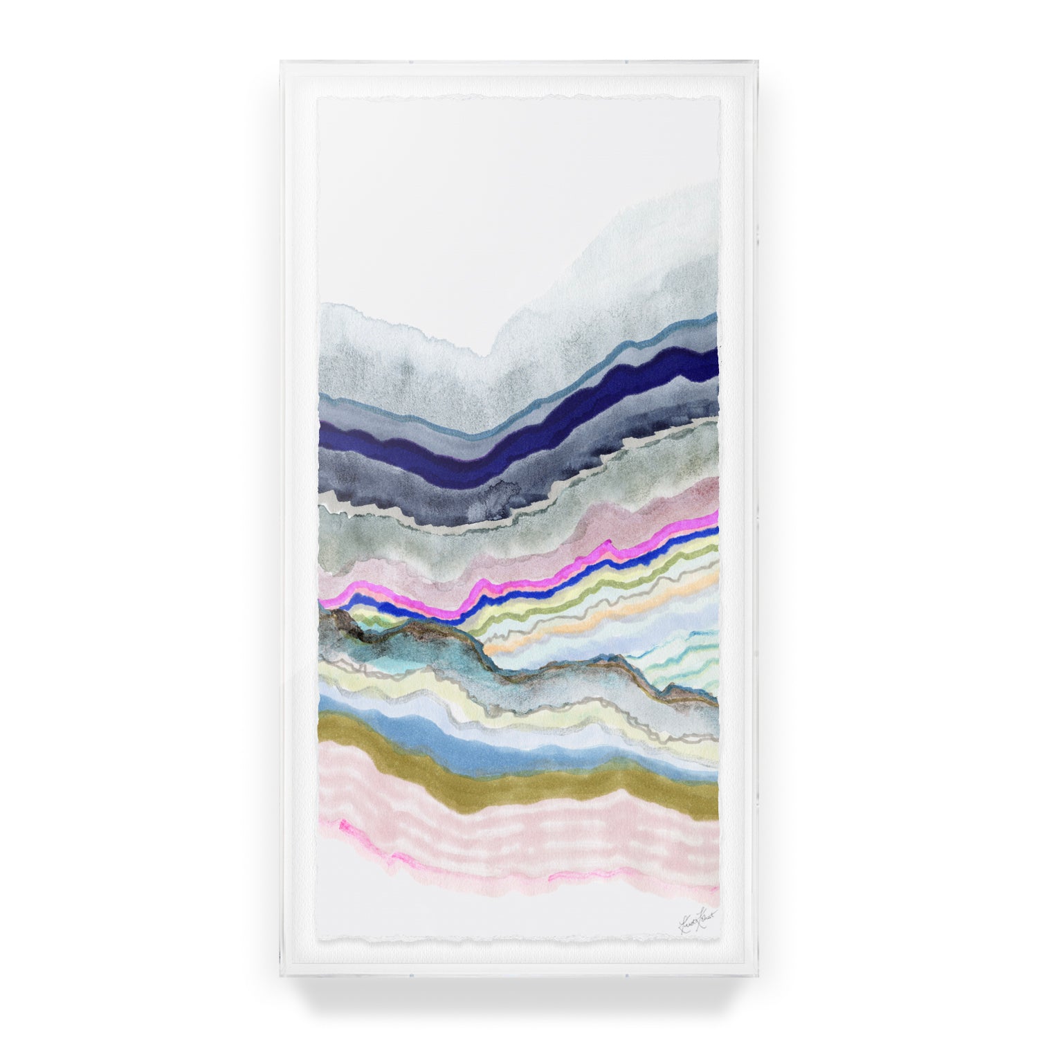 Chromatic Wonder Framed Fine Art Print