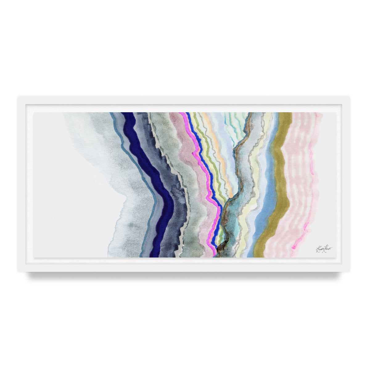 Chromatic Wonder Framed Fine Art Print