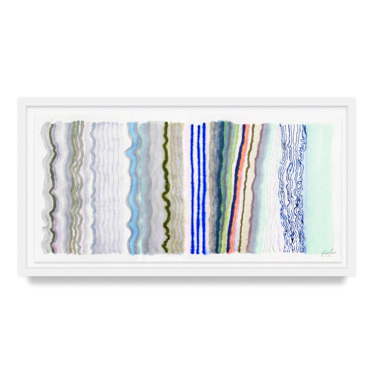 In The Flow Framed Fine Art Print