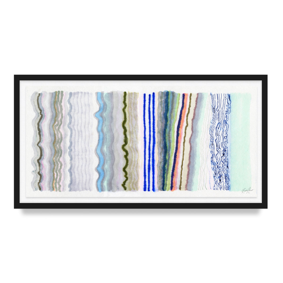 In The Flow Framed Fine Art Print