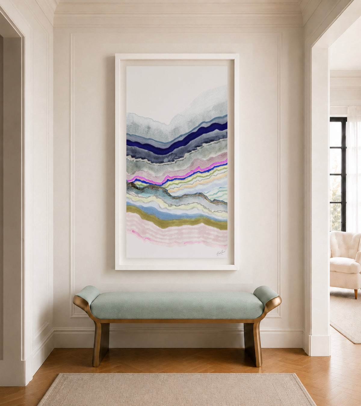 Chromatic Wonder Framed Fine Art Print