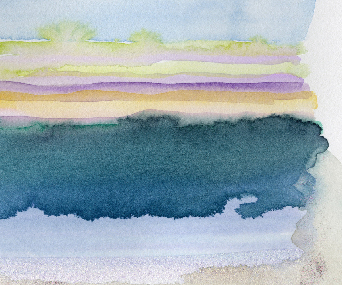 Opalite Dusk Framed Art Print