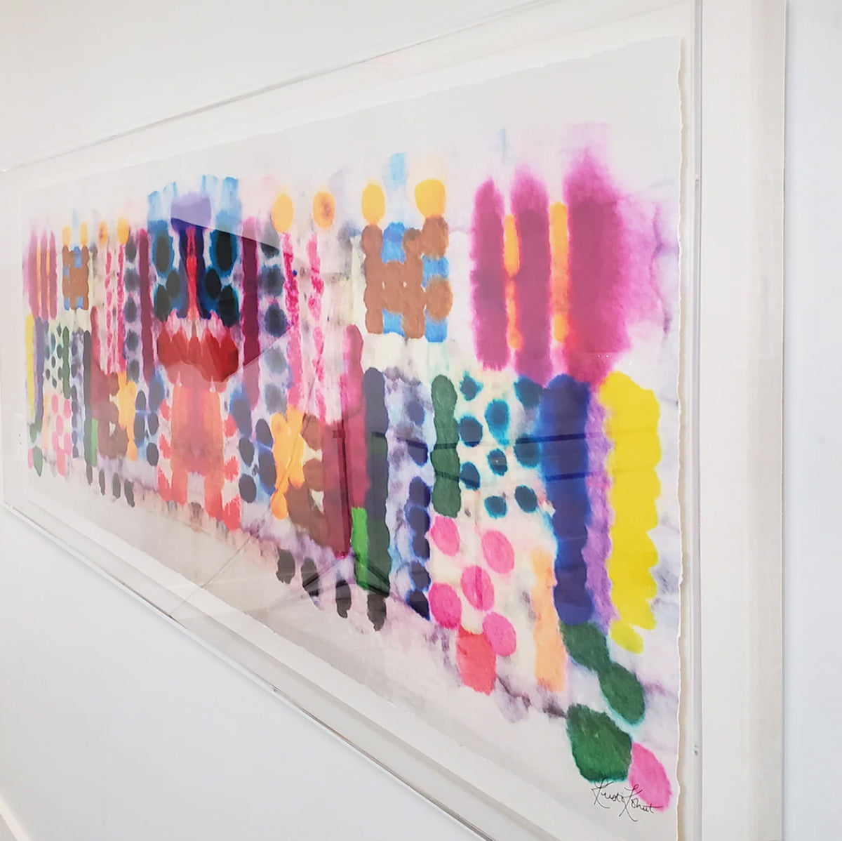Framed in museum-quality lucite