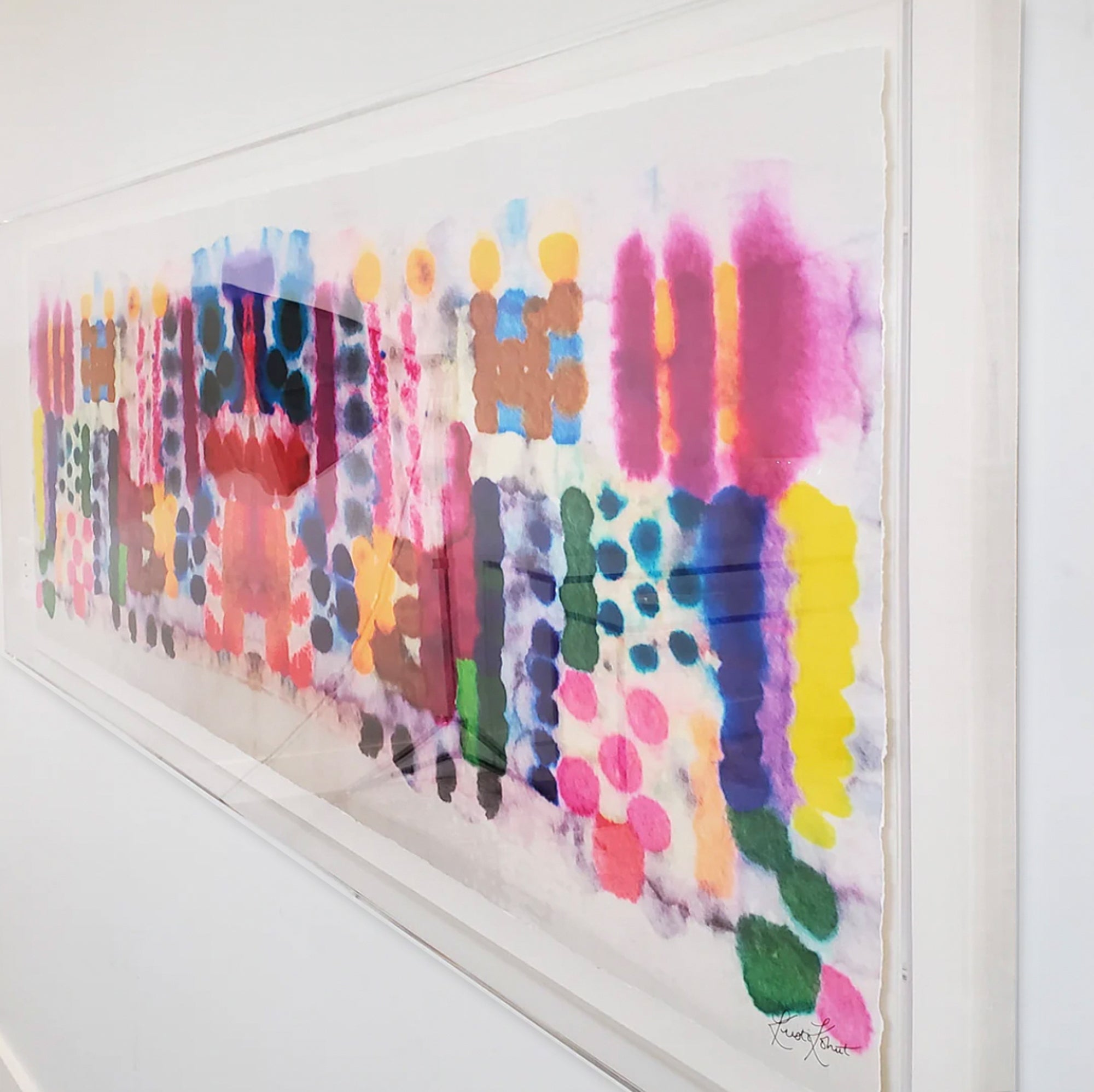 Framed in museum-quality lucite