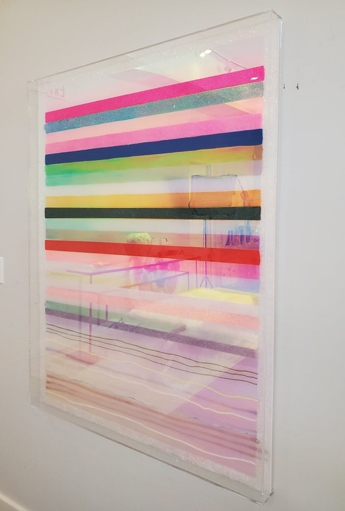Chromatic Stripe #19 - Original Artwork | Original Art by artist Kristi Kohut