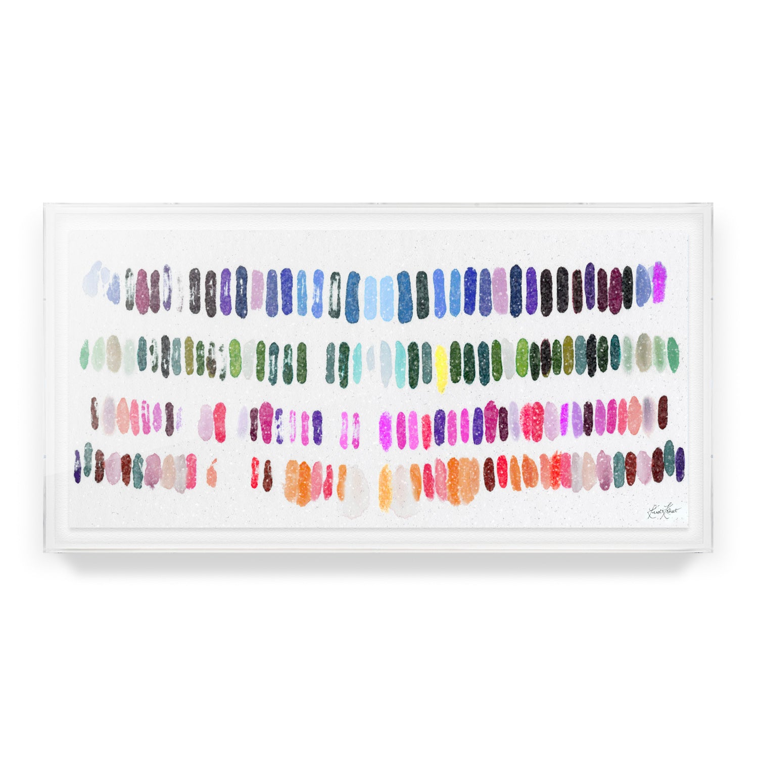 Leave a Big Mark Embellished Print