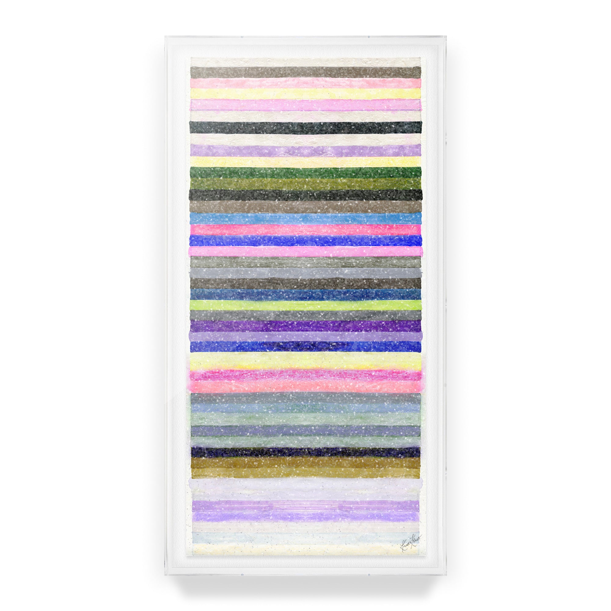 Chromatic Harmony #23 Embellished Print