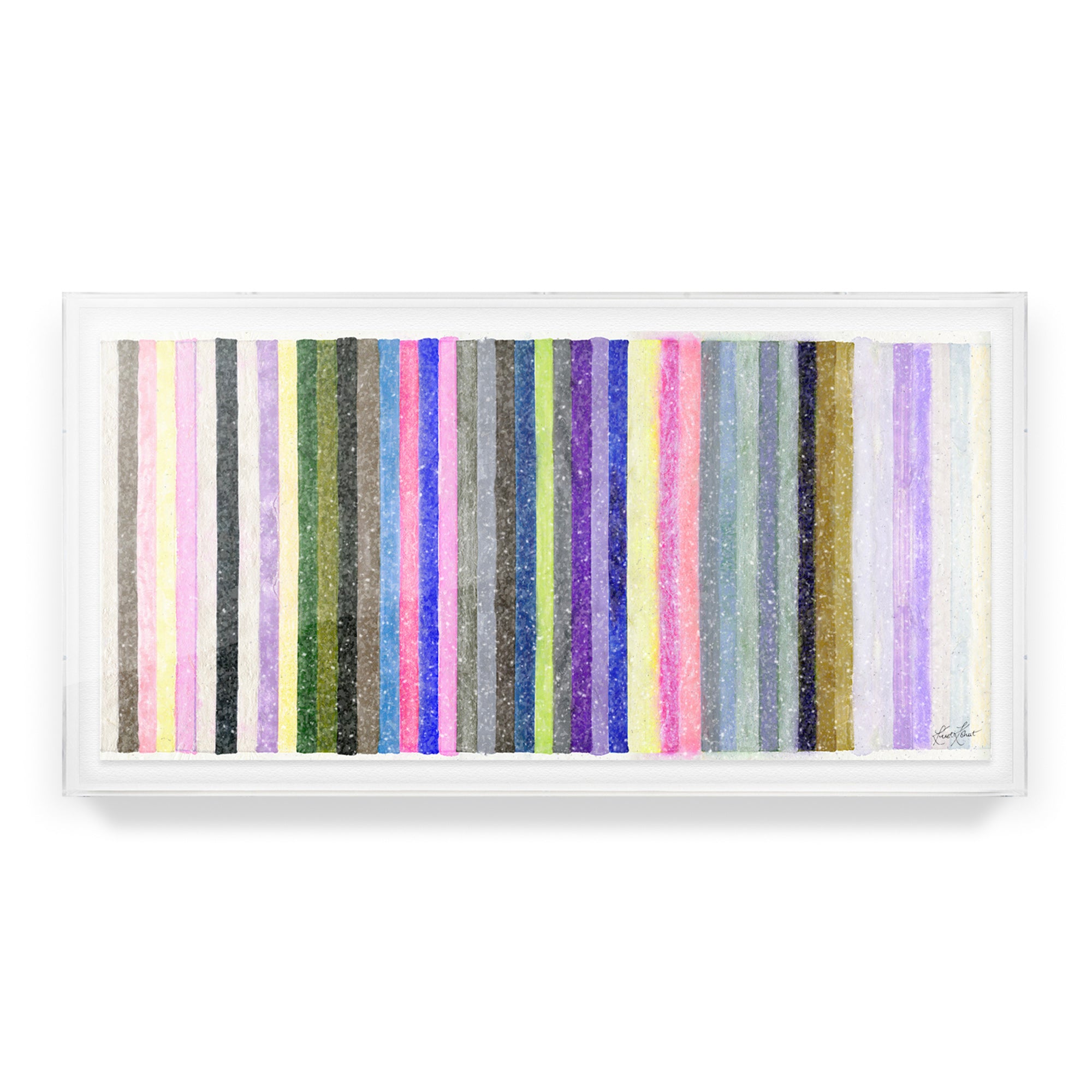 Chromatic Harmony #23 Embellished Print