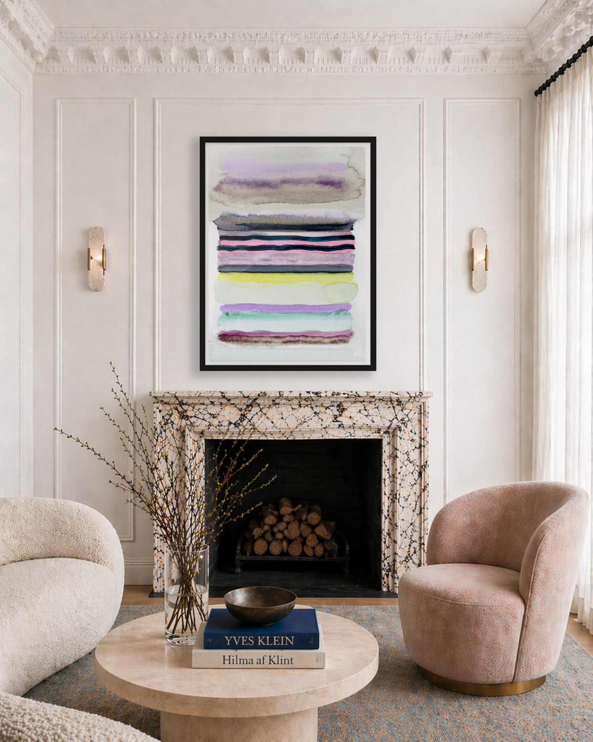 Opalite Dawn Framed Art Print