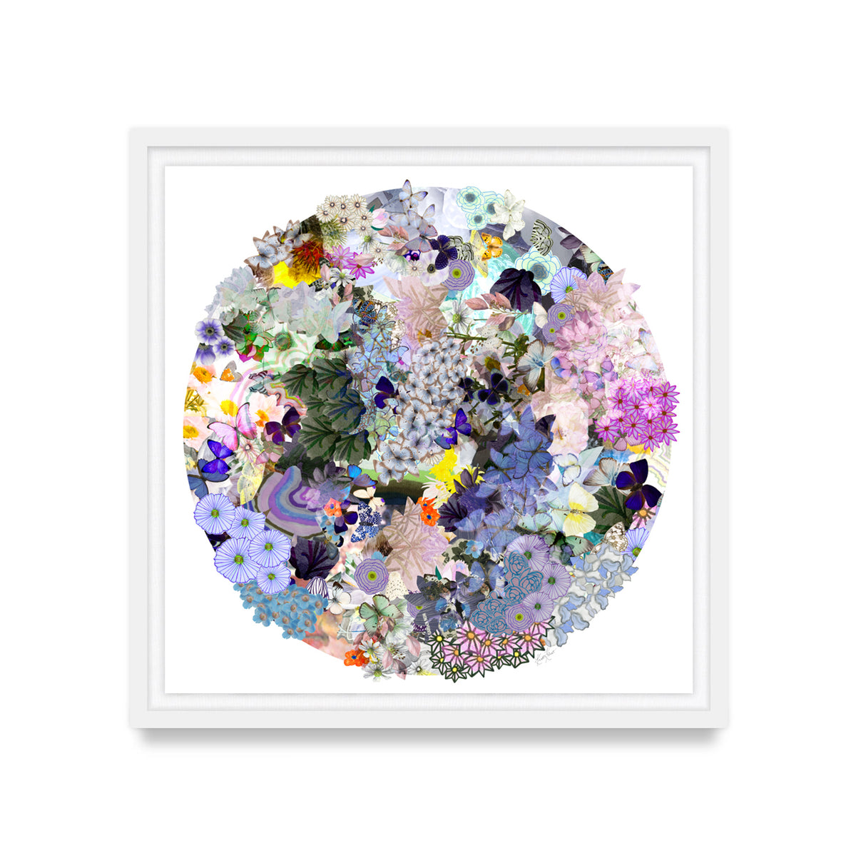 Bloom Portal Framed Art Print