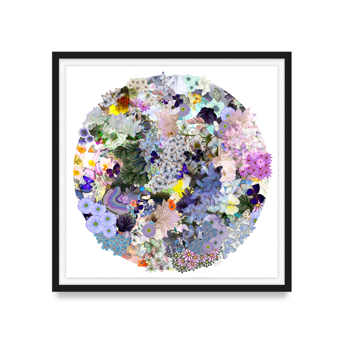 Bloom Portal Framed Art Print