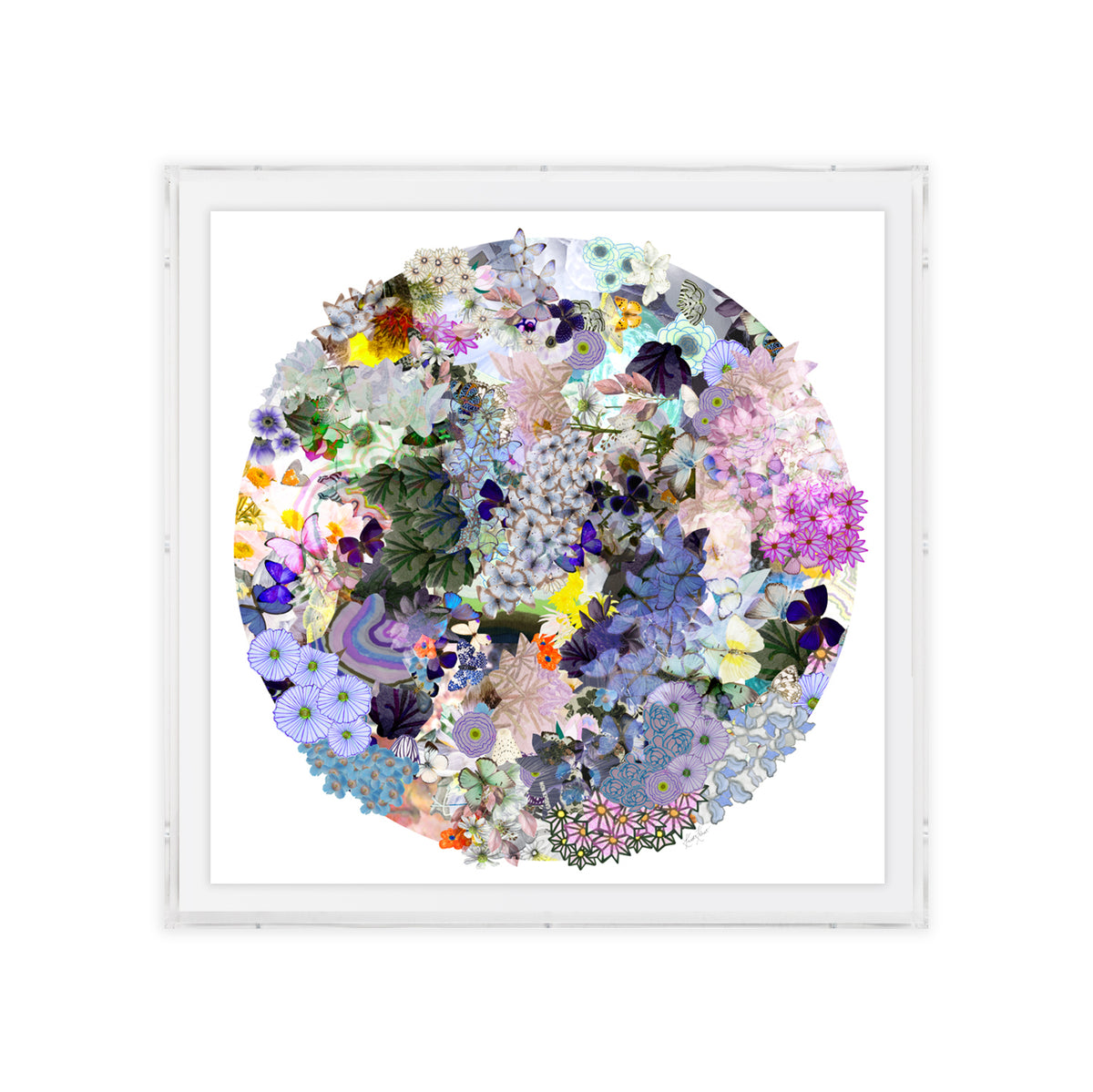 Bloom Portal Framed Art Print