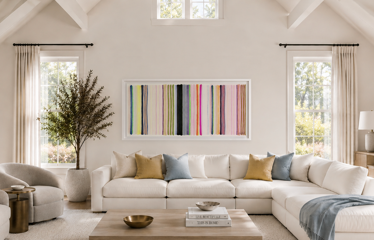 Chromatic Symphony #7 Framed Art Print