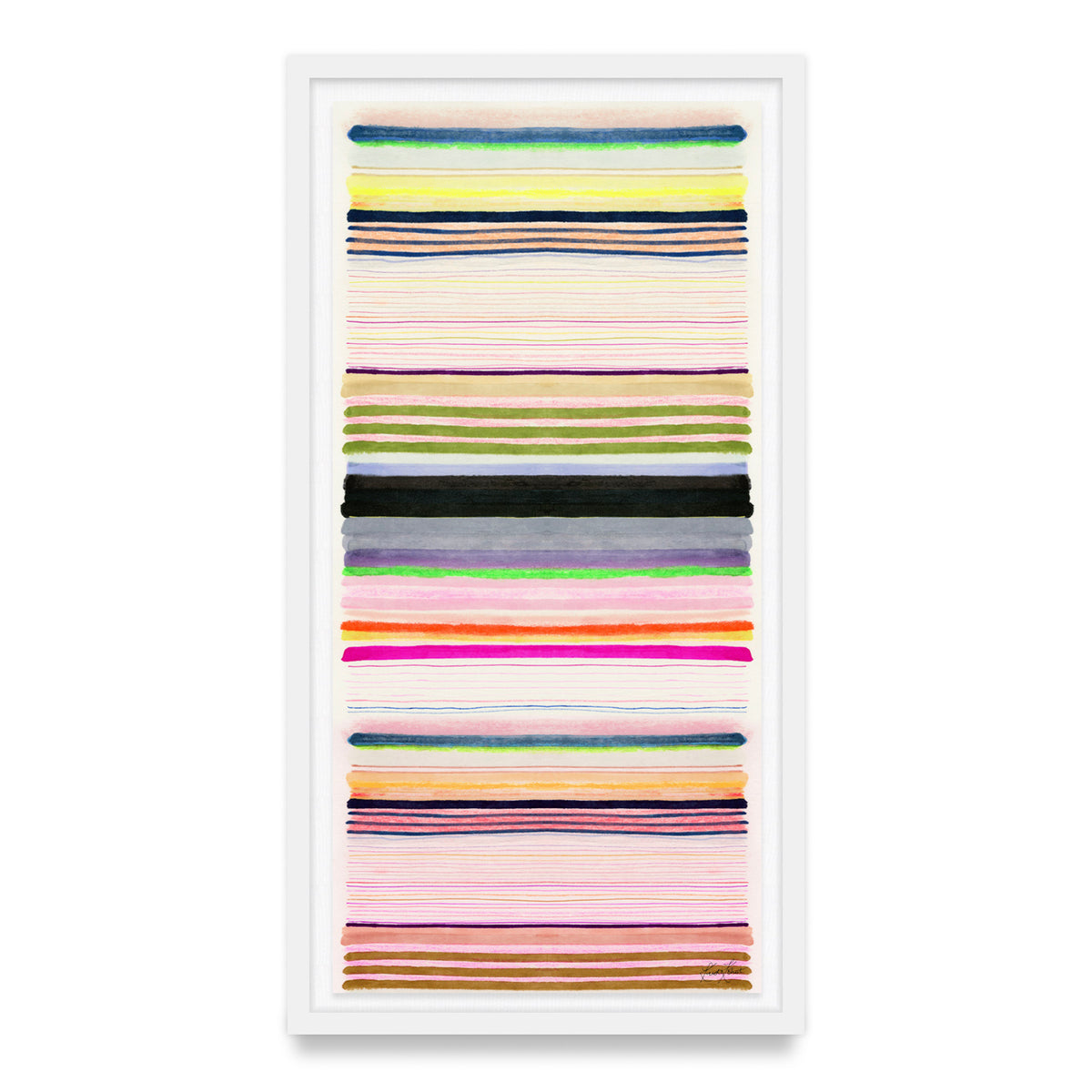 Chromatic Symphony #7 Framed Art Print