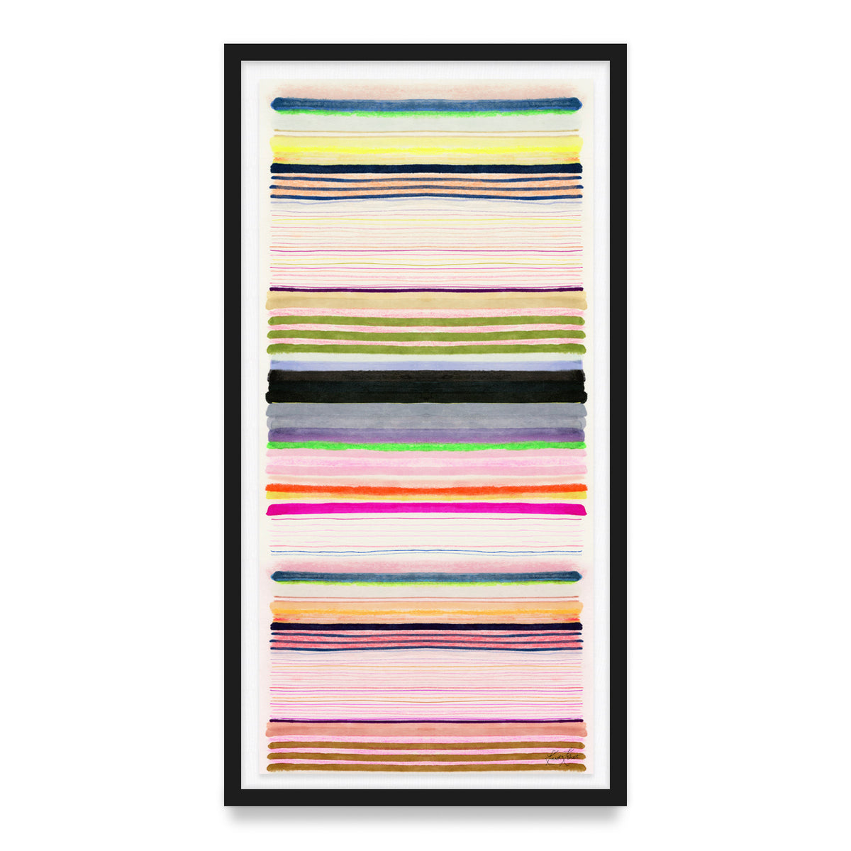 Chromatic Symphony #7 Framed Art Print