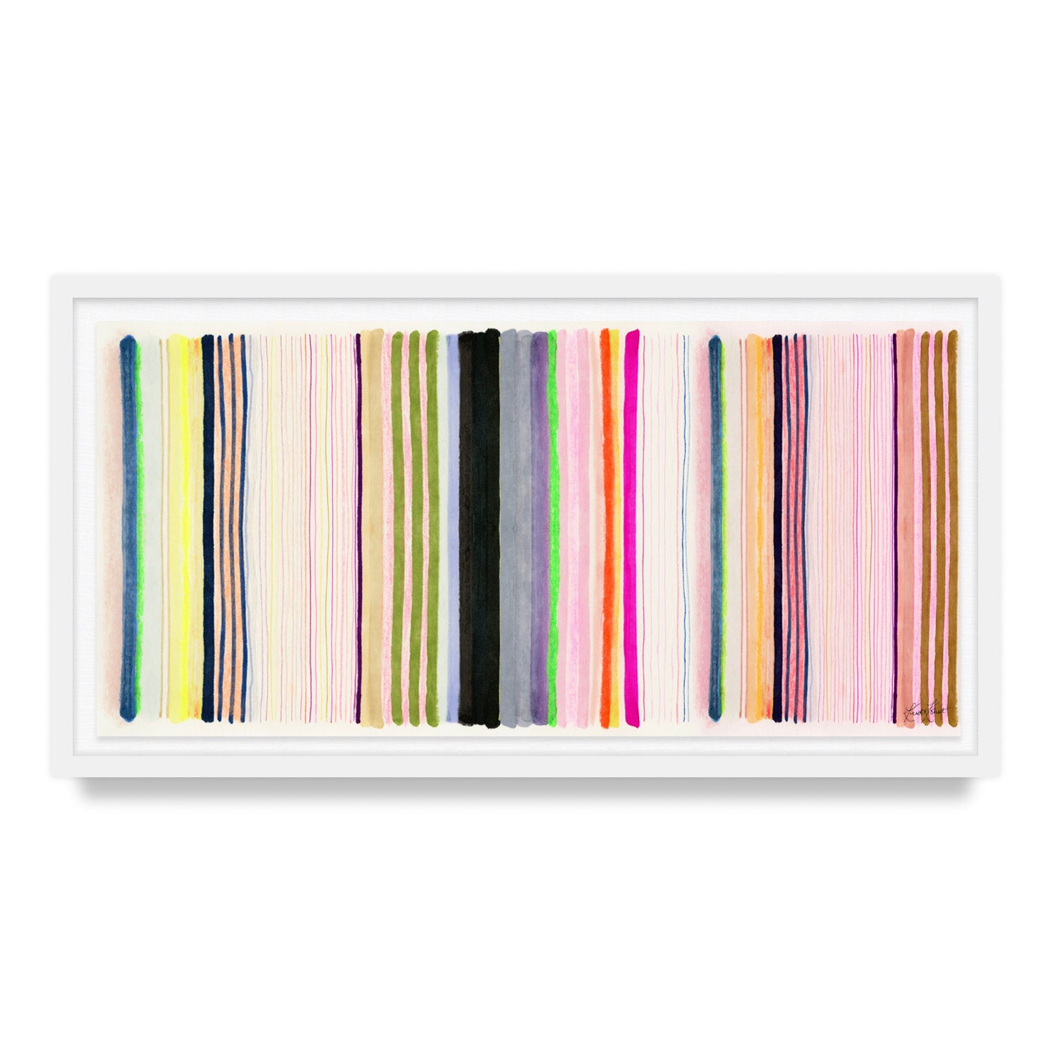 Chromatic Symphony #7 Framed Art Print