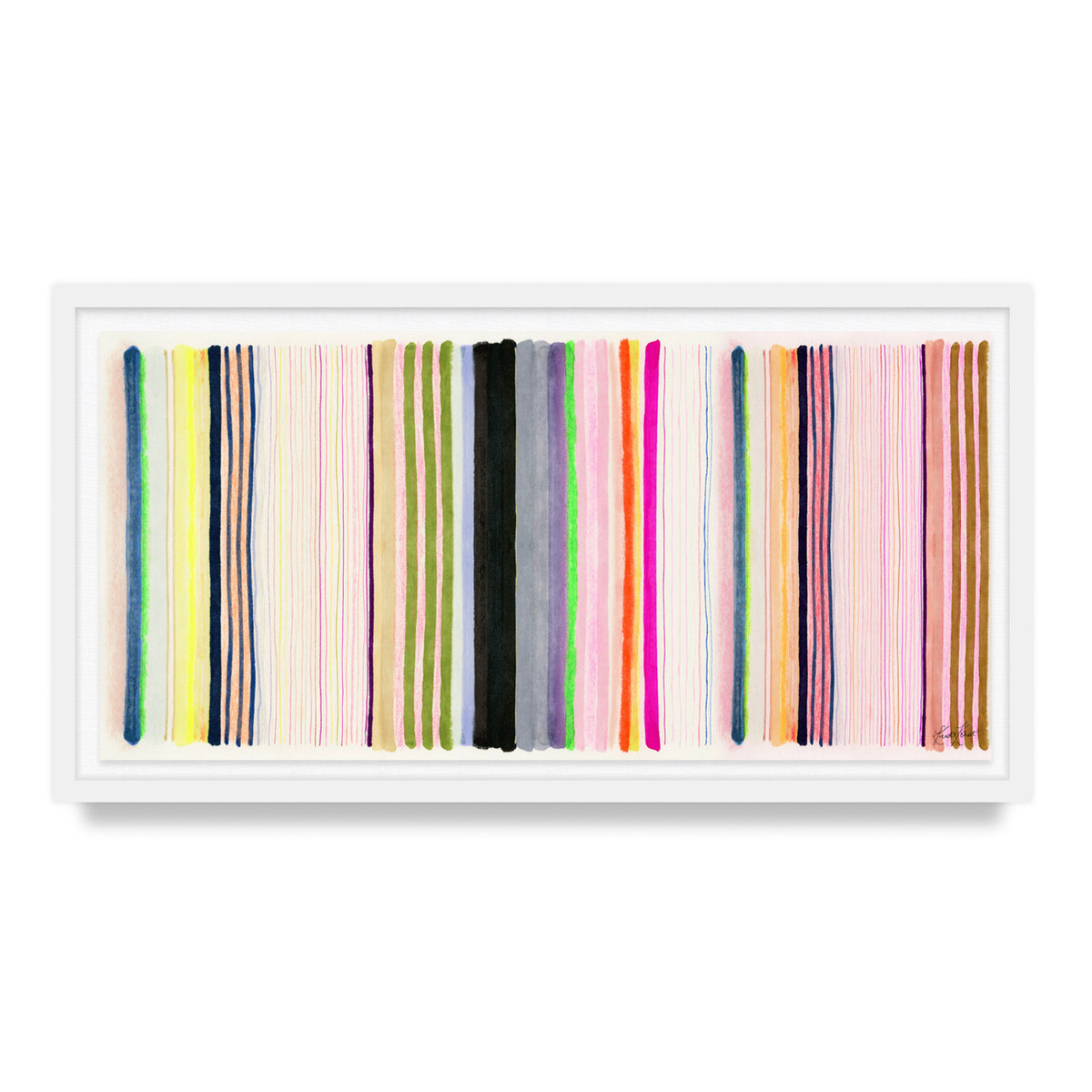 Chromatic Symphony #7 Framed Art Print