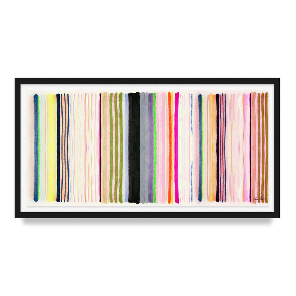 Chromatic Symphony #7 Framed Art Print