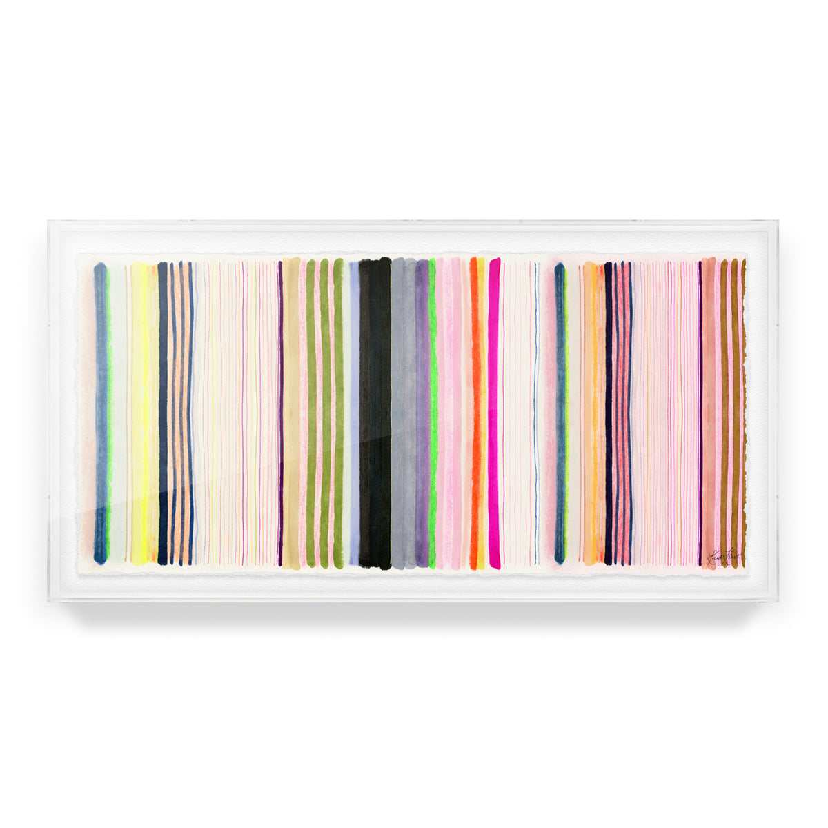 Chromatic Symphony #7 Framed Art Print