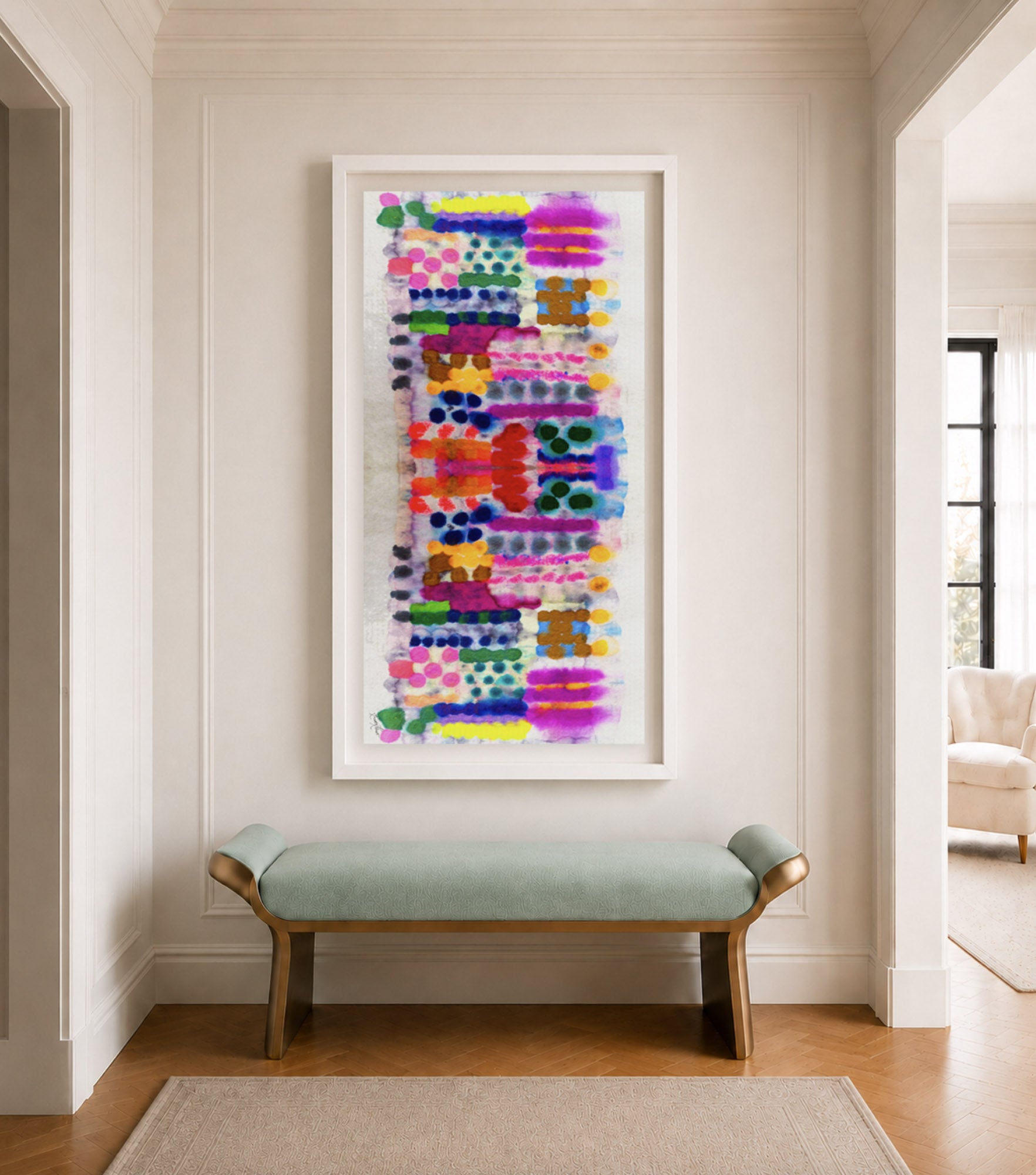 Color Tradition Framed Art Print